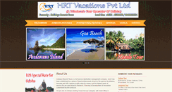 Desktop Screenshot of holidaysresortstours.com